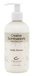 Creative Scentsations Vanilla Shimmer 8.3oz