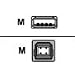 HP USB 2.0 Cable A to B, 3 metre