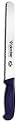 Forschner / Victorinox Slicer, 10 in Wavy, 1 1/4 in Wide at Blue Fibrox Handle (40640), Microban&reg; Model 46640