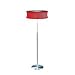 Sonneman SM-3133-10S - Sonneman Lightweights Floor Lamp - Satin Aluminum with Silver Spandex Shade Image