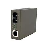 StarTech.com 1000 Mbps Gigabit Single-Mode Fiber Ethernet Media Converter SC 15km (MCMGBSC15)