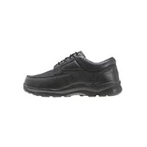 Aetrex Y900 Men's Walker Shoe - Moc Toe Oxford - Black - Size Men's Size 9 - M Width - 1 pair