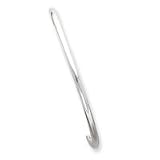 Sterling Silver 9mm Cuff Bangle QB319