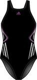 Adidas M&auml;dchen Badeanzug Tech Range One Piece, black dd/burlesque, 128, X12502