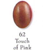 Review Nail Polish  / Mirage Nail Polish Touch of pink 62