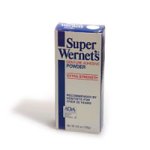 Super Wernet's Denture Adhesive Powder, 3.6-Ounce Containers (Pack of 2)