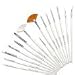 15 Pcs Acrylic Nail Art Design Painting Pen Brush Set