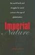 Imperial Nature: The World Bank and Struggles for Social Justice in the Age of Globalization (Yale Agrarian Studies Series)