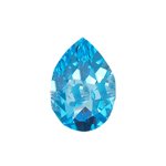 12x8 mm-2.86 Cts Swiss Blue Topaz ( Pear-AA )