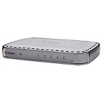 NETGEAR Gigabit-Ethernet 5-Port Desktop-Switch 10/100/1000 MBit/s mit externem Netzteil