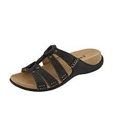 Romika Bali 16 | Ladies Slide Shoes Dakota Black by Romika