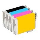 4 Epson Epsom Compatible Ink Cartridges - WITH CHIP INSTALLED - for Stylus Office BX305FW BX305F BX 305FW 305F 320FW 525WD 625FWD BX320FW BX525WD BX625FWD SX620FW SX525WD SX420 SX420W SX425, SX425W SX 420w 425w 525wd 620FW equivalent to T1291 Black T1292 Cyan T1293 Magenta T1294 Yellow T1295 highest capacity of ink