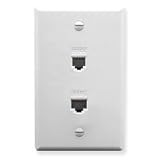 ICC ICC-ICRDSV05WH ICRDSV05WH - 1Voi/1Dat Face Pl