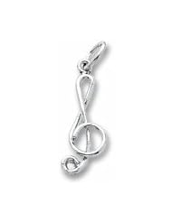Treble Clef Charm