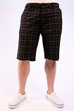 HYSTERIA CUT OFF PLAID SHORTS