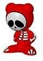 UB Funkeys The Bones (red)