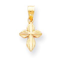 10k Cross Pendant
