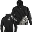 ICON HOODYZIP REPRESENT BLK XL 3050-1099