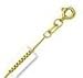 14k Yellow Gold 13 Inch X .6 mm Box Chain Necklace - O Ring Clasp