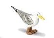 Dollhouse Miniature Standing Shore Sea Gull