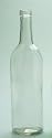 Claret Bottles 750ml. Clear Glass, Case of 12