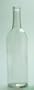 Claret Bottles 750ml. Clear Glass, Case of 12