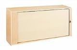 Guidecraft G6605-TAN Hideaway Block Organizer Kids Shelving