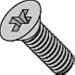 Phillips Flat Machine Screw Fully Threaded Zinc 1/4-20 X 3 1/2 (Pack of 500)