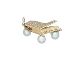 Grand Piano, 14K Gold Charm