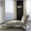 Nelly Upholstered Leather Chaise Lounge