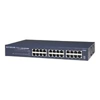 NETGEAR ProSafe JGS524 - Switch - 24 ports - EN, Fast EN, Gigabit EN - 10Base-T, 100Base-TX, 1000Base-T