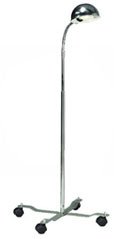 GooseNeck Lamp Exam Lamps With Dome Shade And Mobile Base
