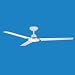 Micromark MM30040 3 Blade Ceiling Fan 48 in White