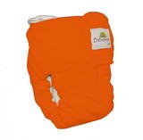 Bottombumpers Certified Organic All In One with Aplix - Medium Blaze Orange