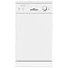 Amica ZWM416W 45cm dishwasher, 8 place settings, AAB rated, 6 programmes, white