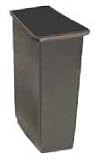 23 Gallon Rubbermaid Slim Jim Recycling Container - Beige