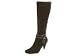 DKNYC Veda | Women's Dress Zip Boots Chocolate Kid Suede