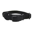Hamilton "Fits All" 5/8" Adjustable Nylon Dog Collar, Black, Small (12-18 in)