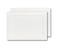 Masterpiece Studios 10701 White Vellum Panel Note- Pack of 20 Cards & 20 Envelopes On Sale
