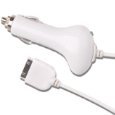 Accessory bundle with Car charger, wall charger , 4 port usb 2.0 octopus hub for Apple ipad New.