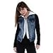 Touch by Alyssa Milano Women's NFL Hooded Denim Vest - Steelers