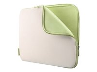 Belkin 17 Inch Notebook Sleeve - Neoprene - Dove/Tarragon