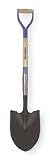 Westward 1WG33 Rnd Point Shovel, 30 In Handle