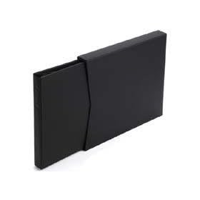 Moab Chinle Digital Book Cover V2, 8 x 9, Post Bound Black Leather