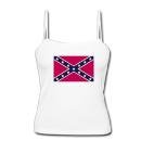 CONFEDERATE FLAG - Flag-series - White Women's / Girls Camisole (Girlie / Babydoll)