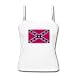 CONFEDERATE FLAG - Flag-series - White Women's / Girls Camisole (Girlie / Babydoll)