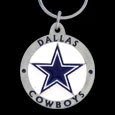 Dallas Cowboys Zinc Team Logo Keychain NFL
