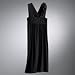Simply Vera Vera Wang Ruched Babydoll Dress - Size: XSmall, Pure Night