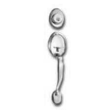 S7 Handle Set Single Cylinder Pewtr6-Wy