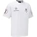 Classic fit T Shirt. Chest pocket with branded button. Appliqu driver numbers at left and right 
sleeve. -Lloyd embroidery at left chest. Mercedes-Benz embroidery at right chest. Henri-Lloyd 
embroidery at back collar. Mercedes-Benz embroidery at centre back. Fabric: 100% Cotton Jersey 
180gsm